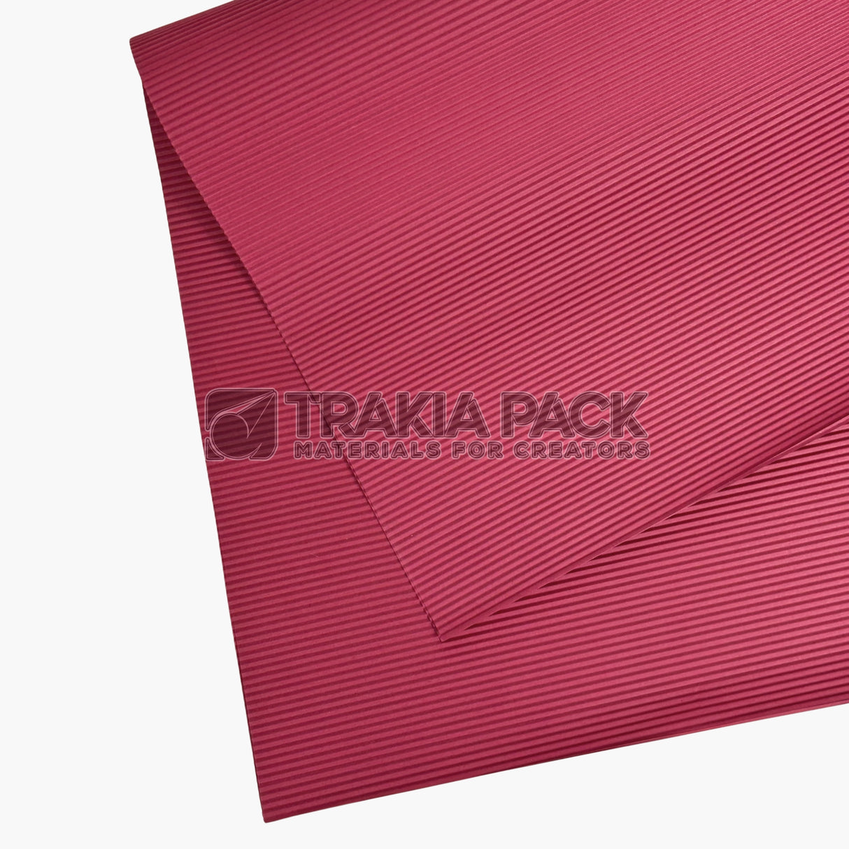 Опаковъчна хартия плисе 50x70см/20бр - бордо