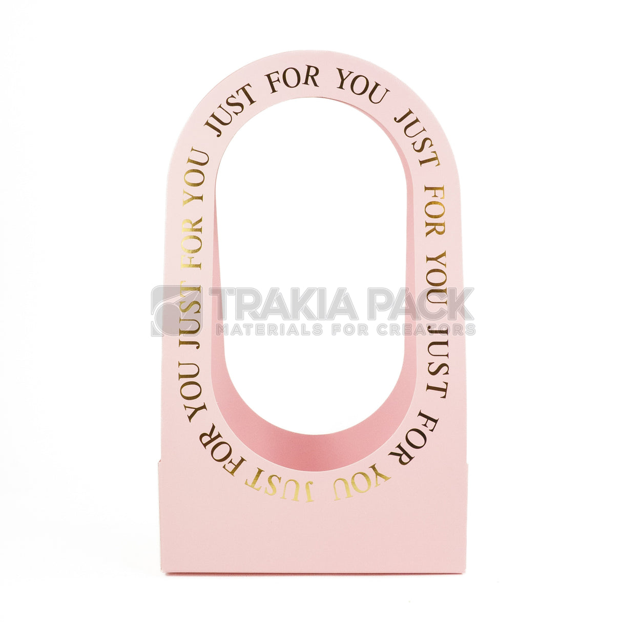 Хартиени чантички Just for you 10бр/22х12х38 - розови
