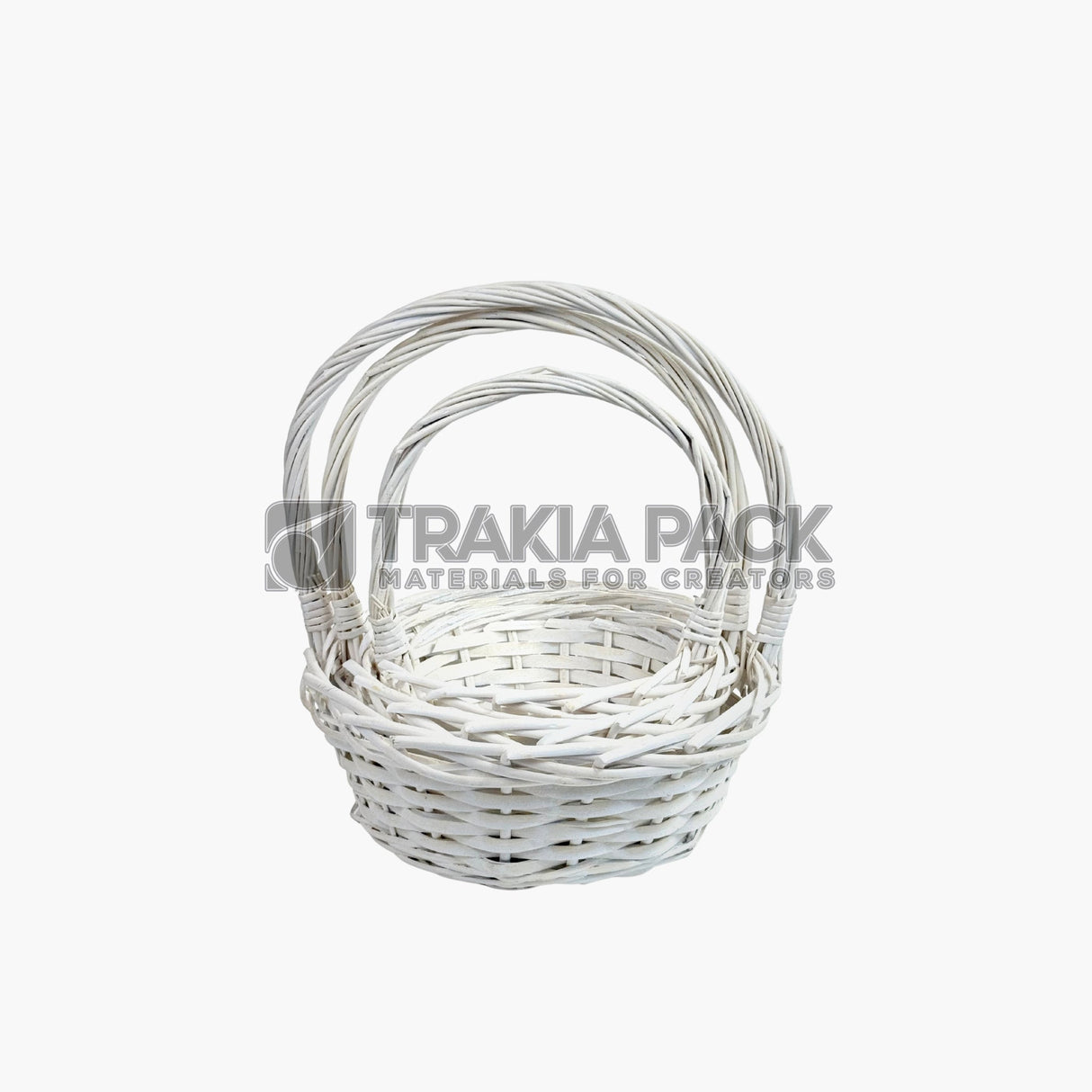 Кошници малки 3бр/28см - бели