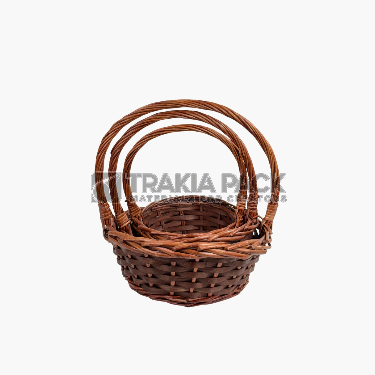 Кошници малки 3бр/28см - кафяви