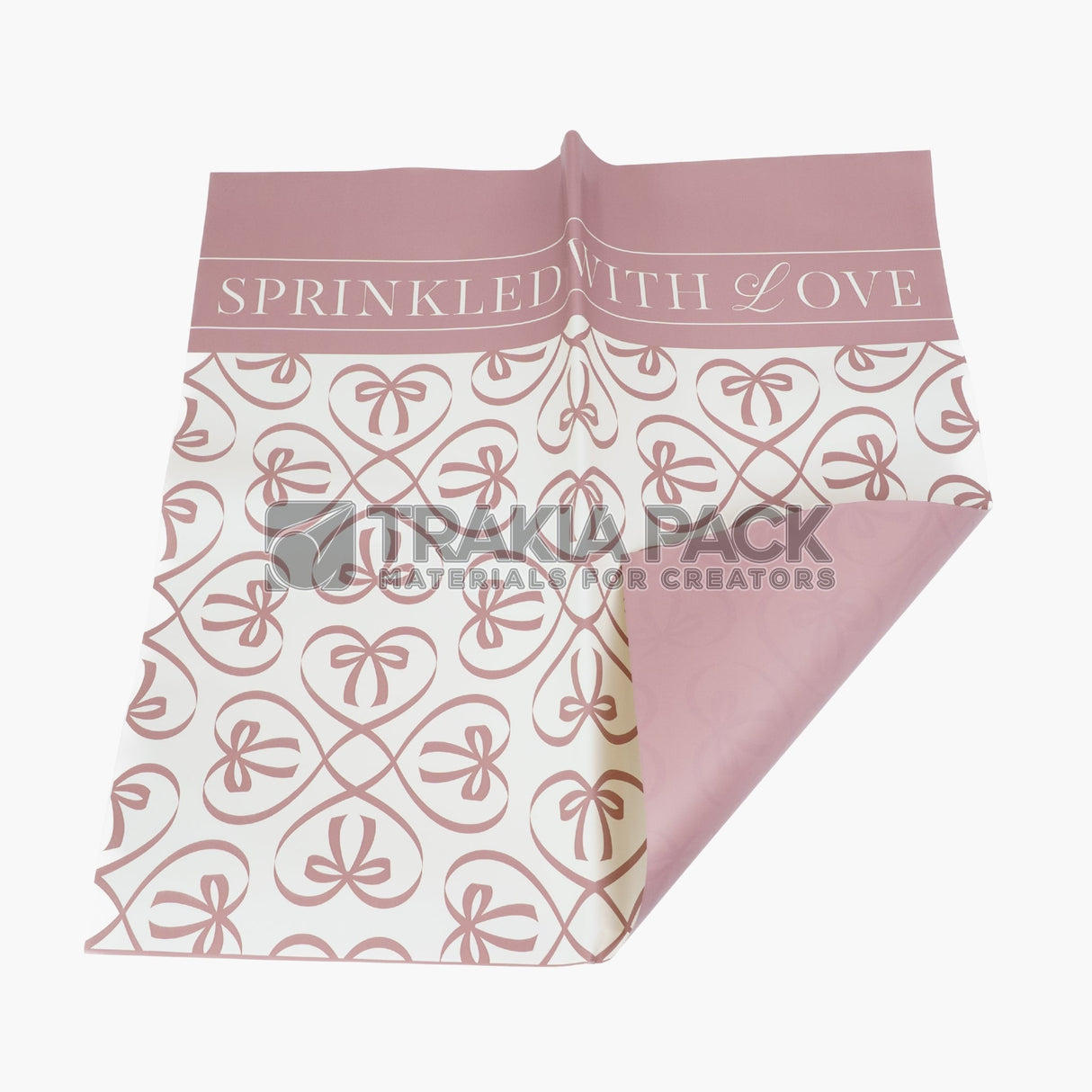 Целофан Sprinkled with love - 57х57см/20бр - мока