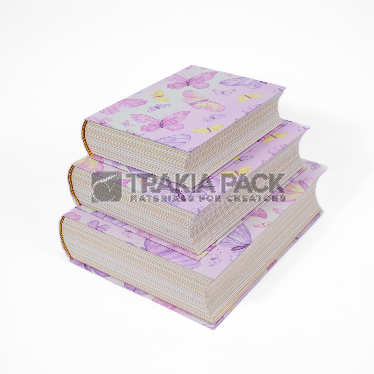 Кутии книга пеперуди 3бр/ 29х24х7,3см