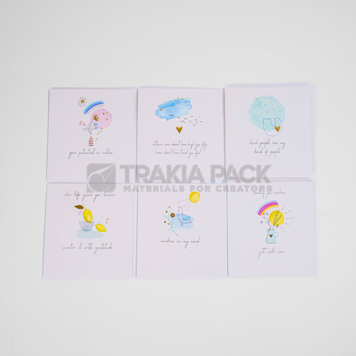 Картички нюд 6бр/ 13х12см