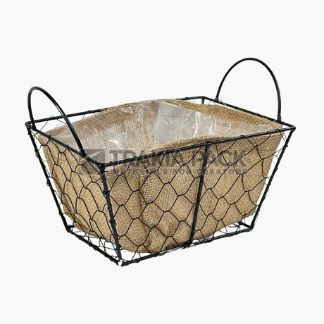 Телено панерче с дръжки зебло - 19х14см