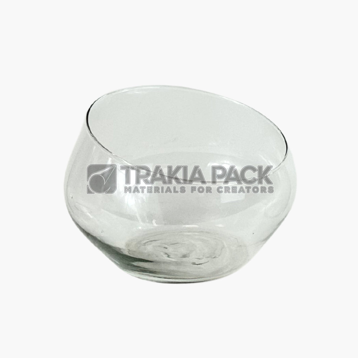 Стъклена ваза - 13х16см