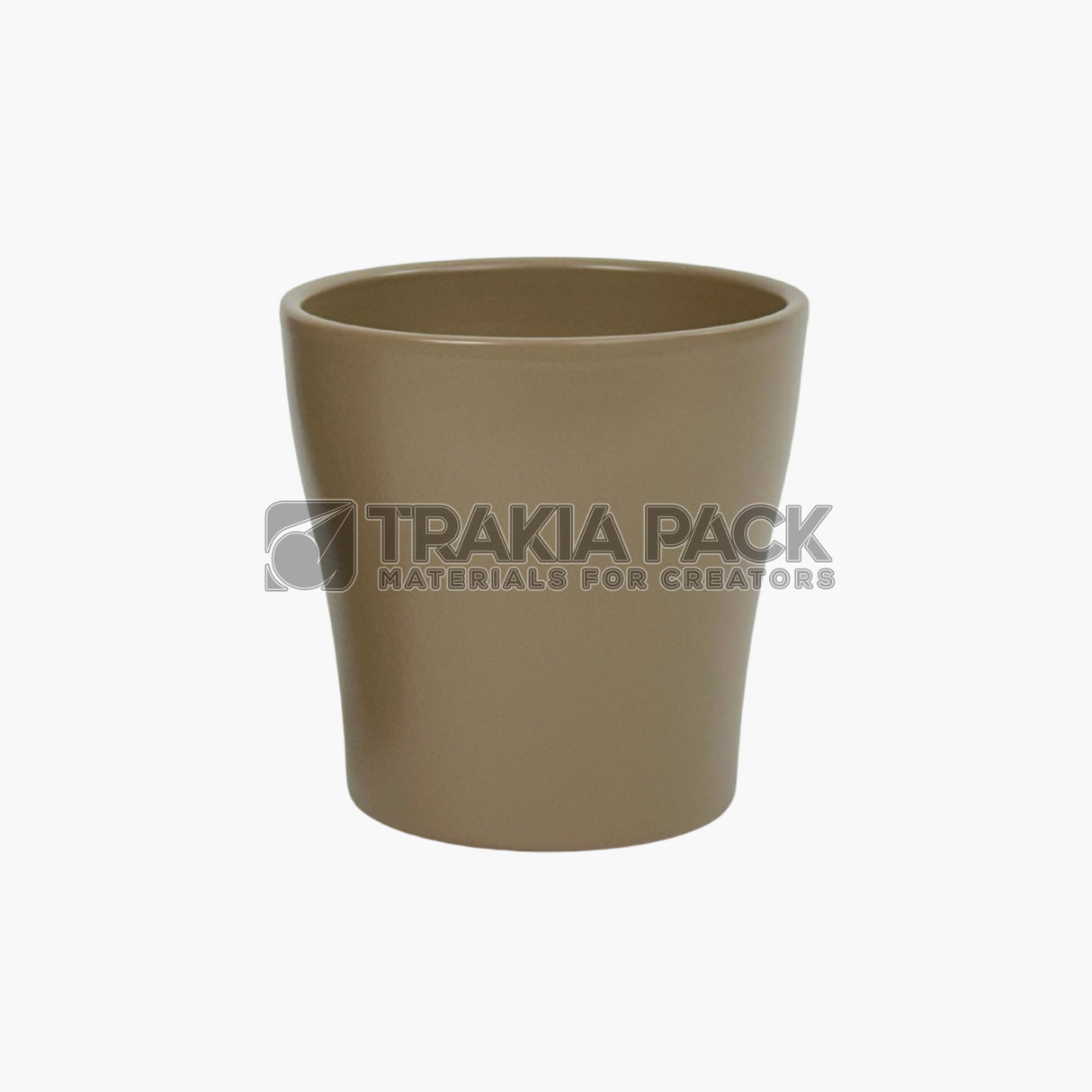 Кашпа продълговата 13х13см - златна