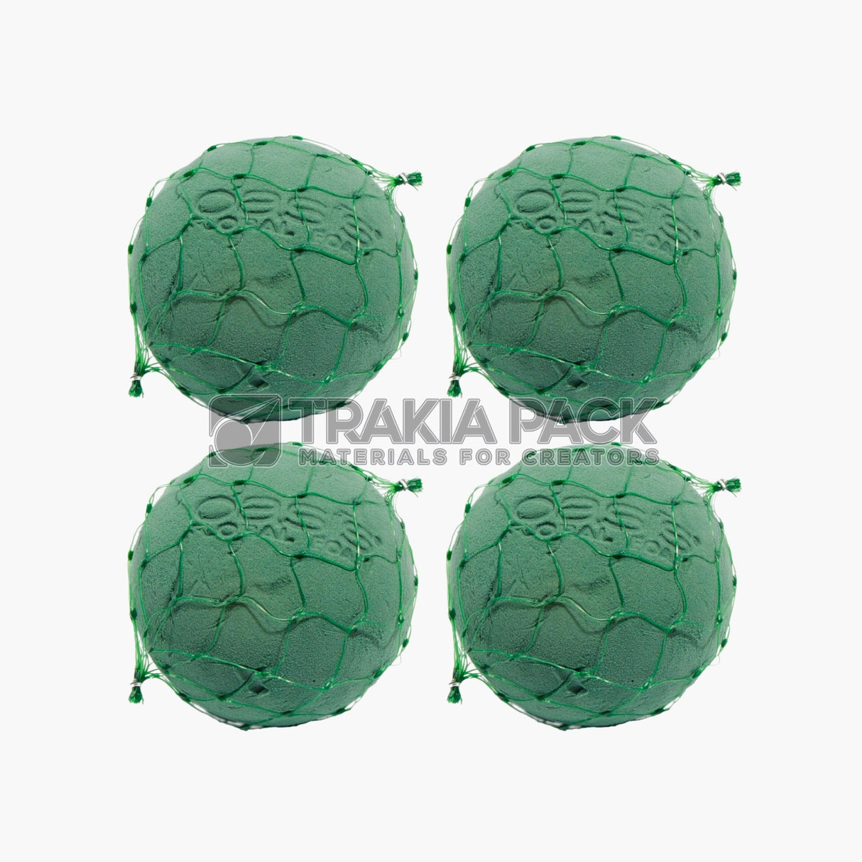 Пиафлора топка с мрежа Oasis - 9см/4бр