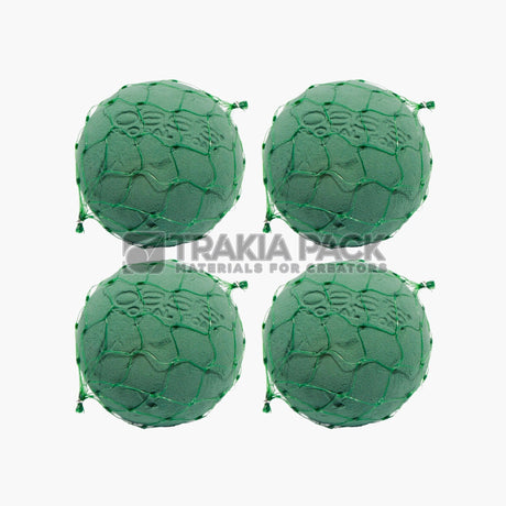 Пиафлора топка с мрежа Oasis - 9см/4бр