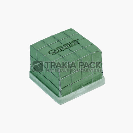 Пиафлора с поставка и мрежа 1/2 (за естествени цветя) Oasis - 11x11x8,5см