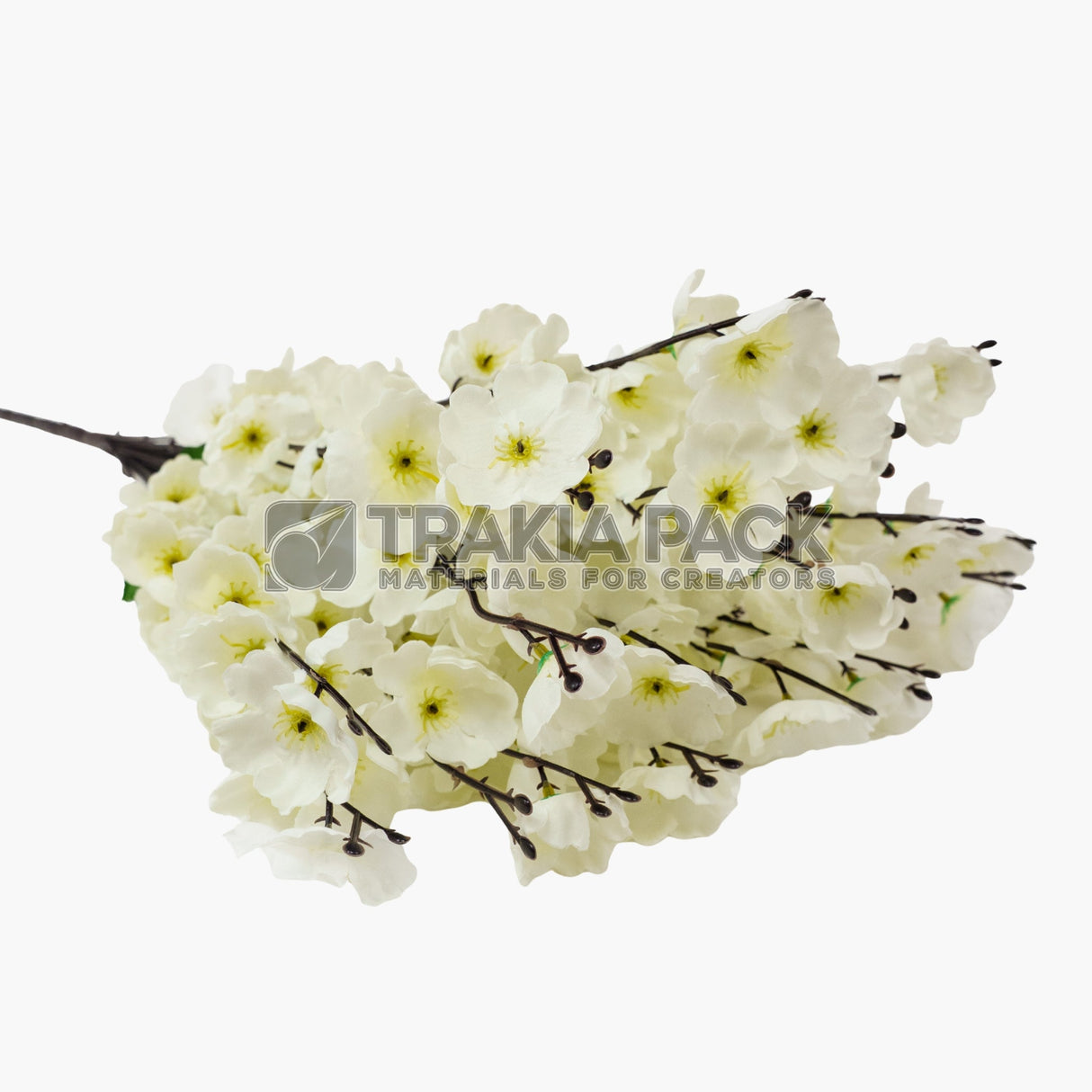 Изкуствена японска вишна 60см - бяла