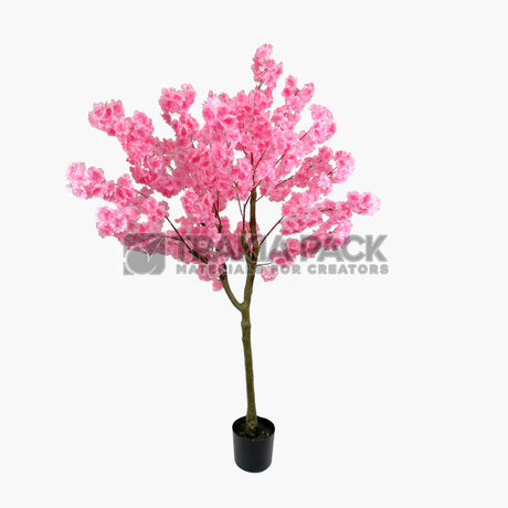 Изкуствено дърво японска вишна - розово 160см