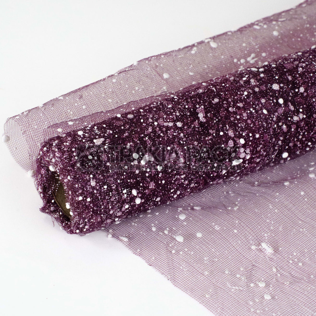 Ролка пуканка 48см/4,8м - бордо