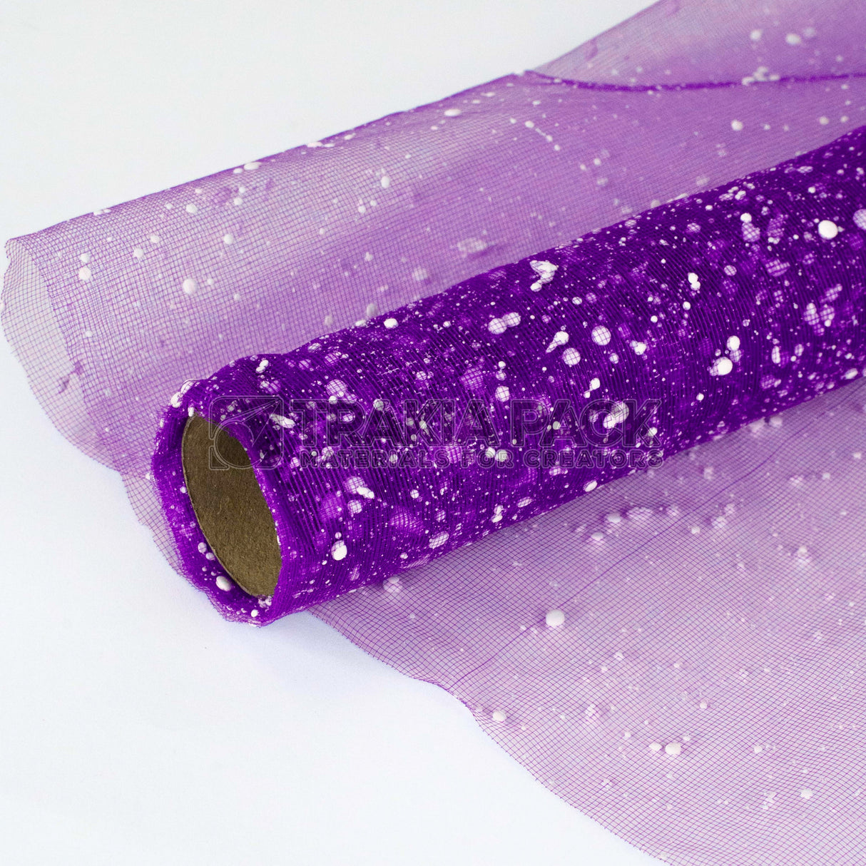 Ролка пуканка 48см/4,8м - тъмно лилава