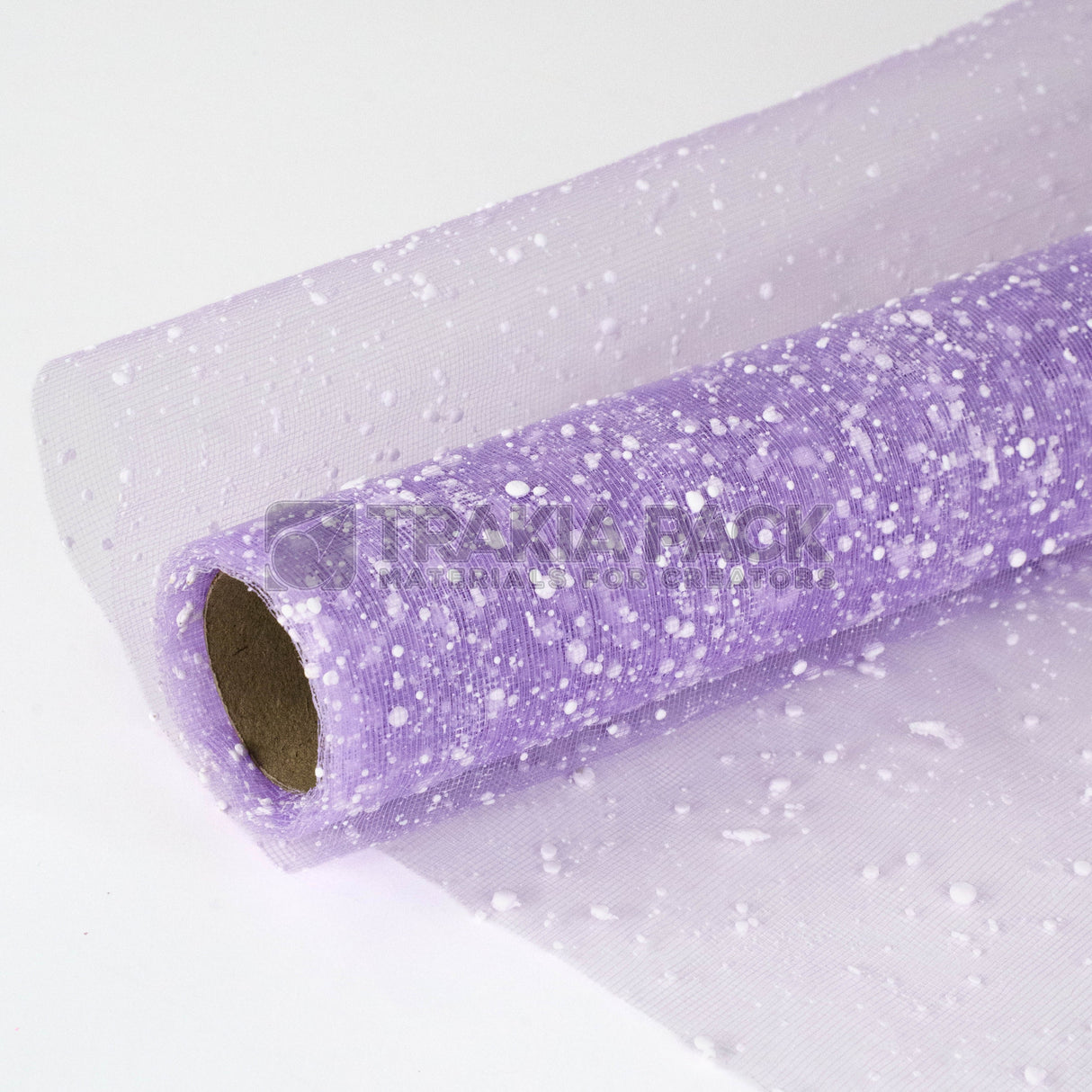 Ролка пуканка 48см/4,8м - светло лилава