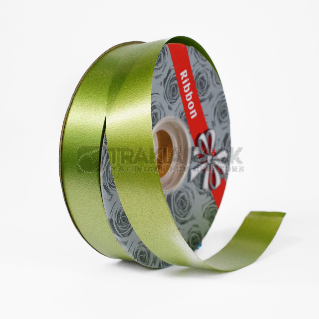 Панделка гланц 2,5см/91м - масилна