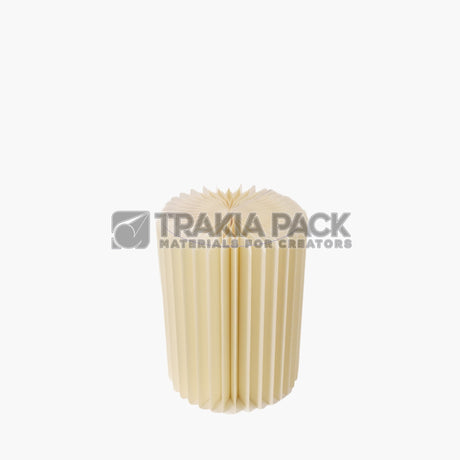 Сгъваема маса цилиндър 30х40см - екрю