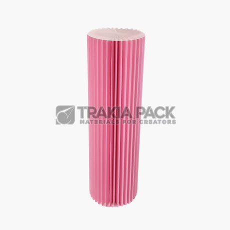 Сгъваема маса цилиндър 30х100см - розова