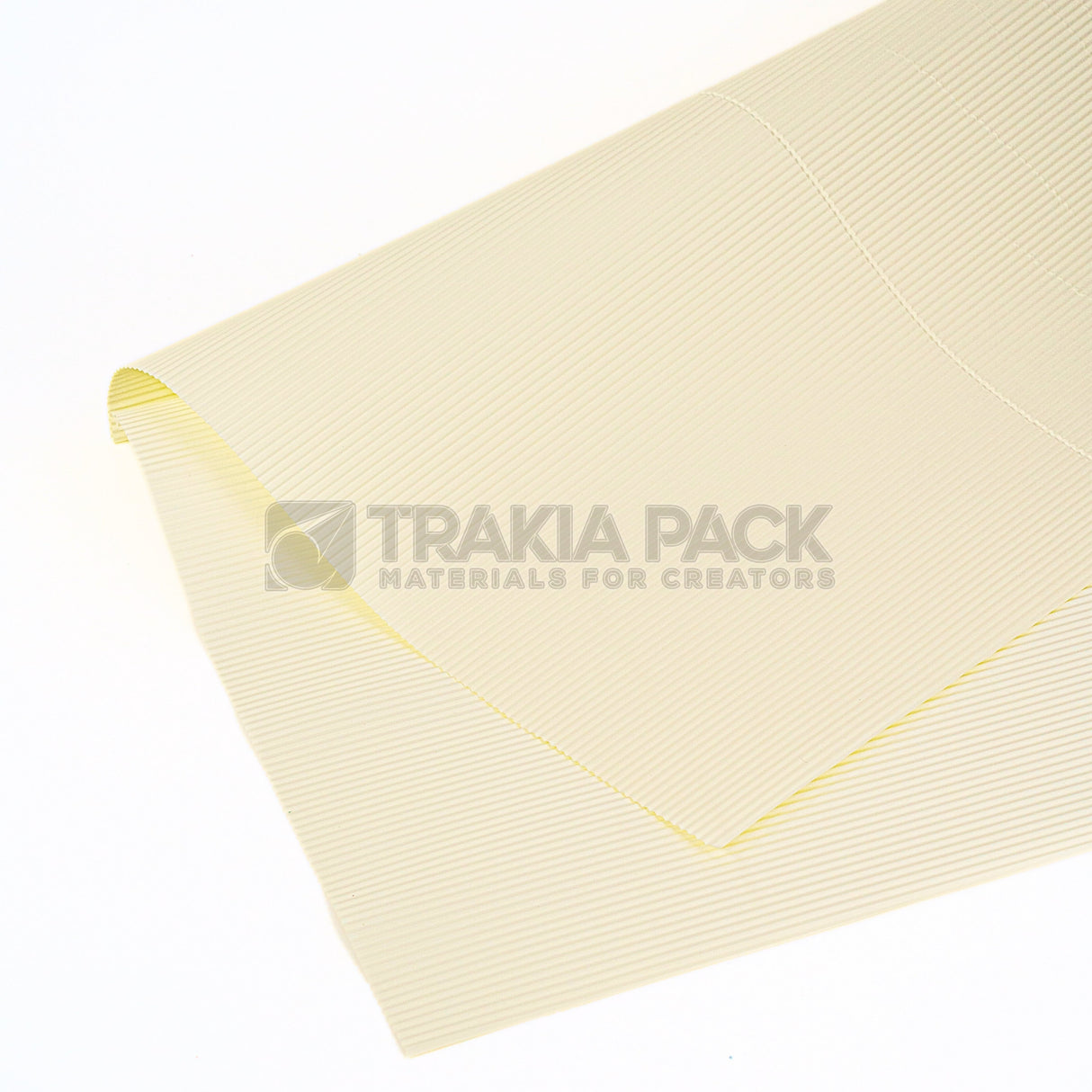 Опаковъчна хартия плисе 50x70см/20бр - екрю