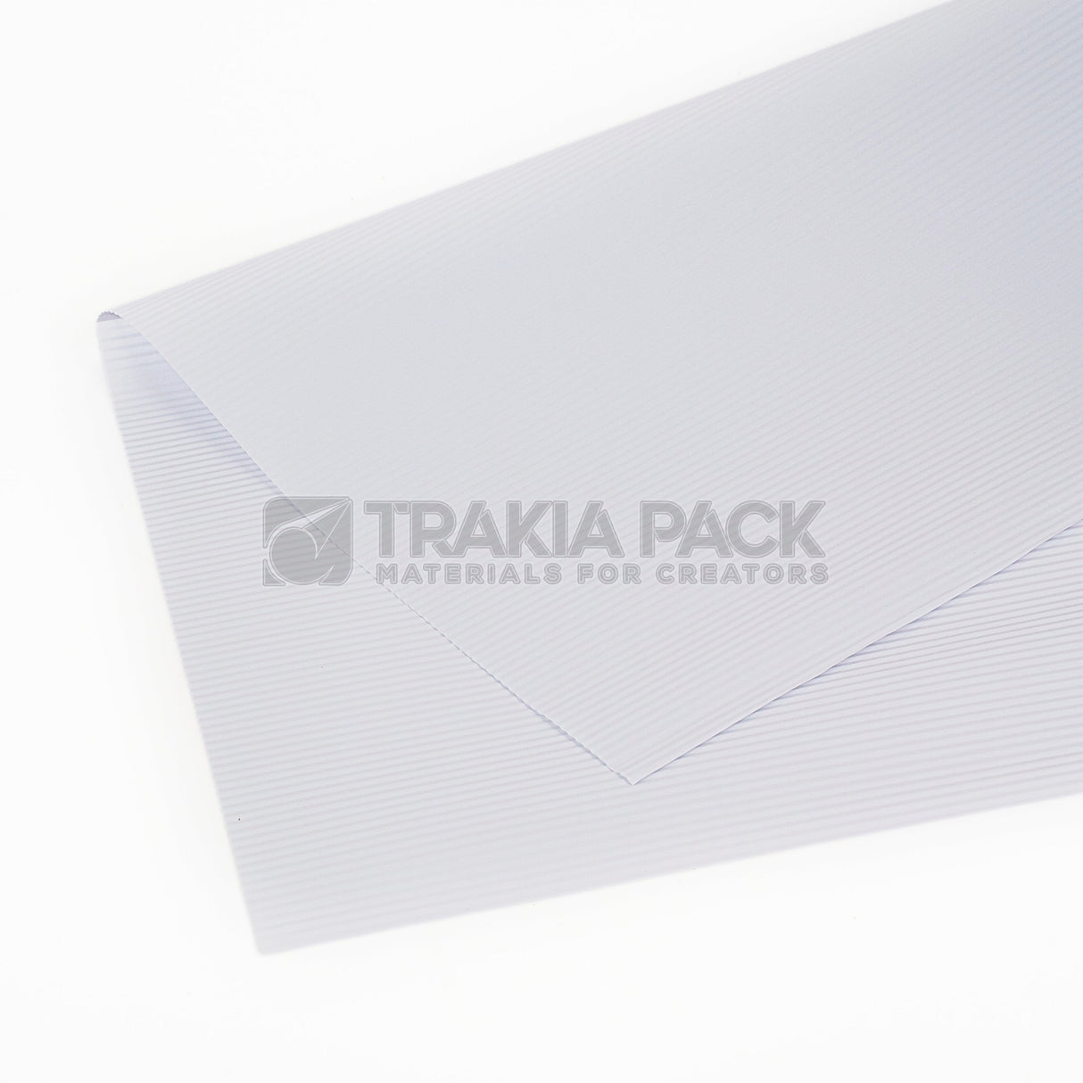 Опаковъчна хартия плисе 50x70см/20бр - бяла