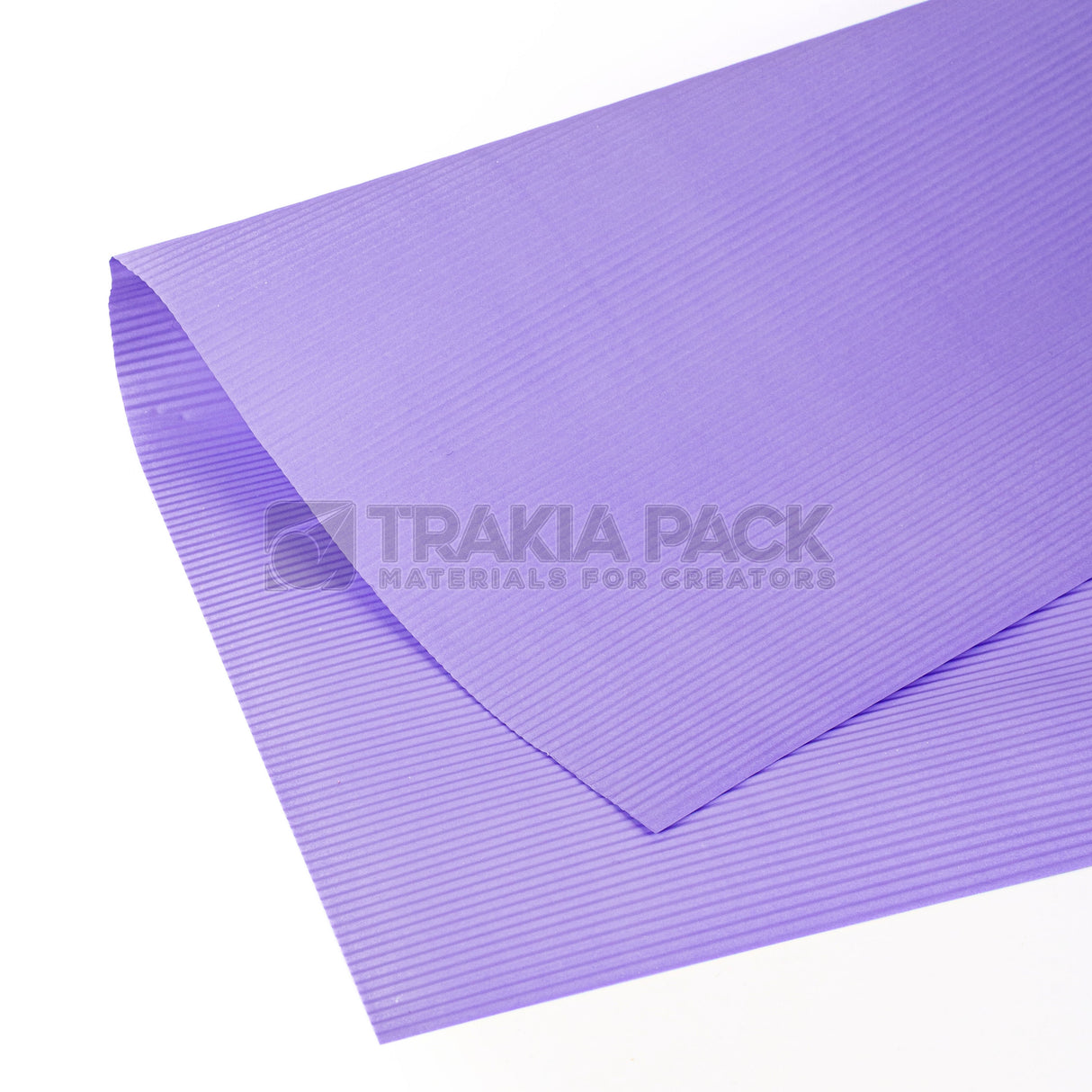 Опаковъчна хартия плисе 50x70см/20бр - лилава