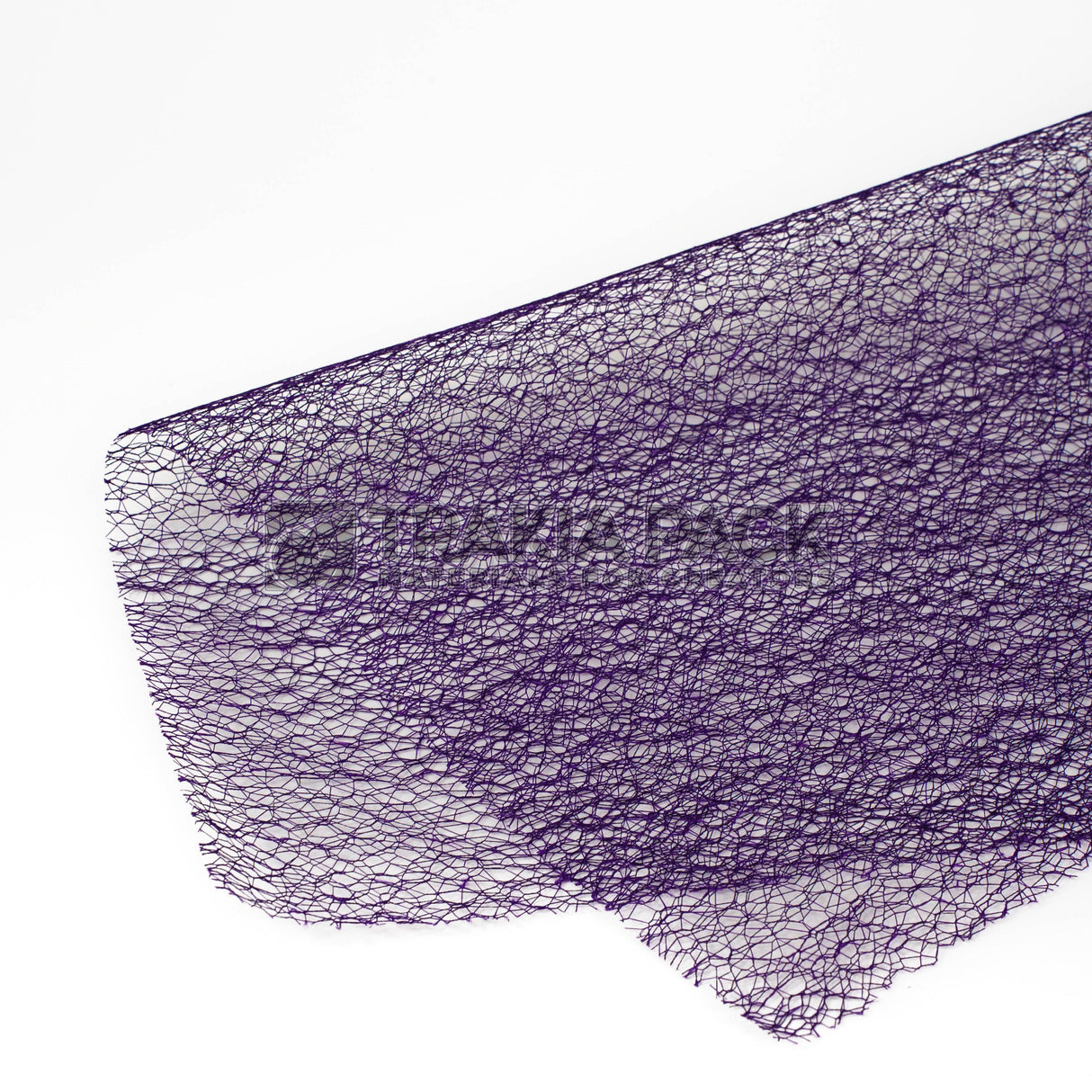 Мрежа ситна дантела на пакет 50х70см/10бр - тъмно лилава