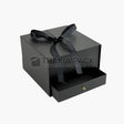 Отваряща кутия с чекмедже 20х20х20см - черна