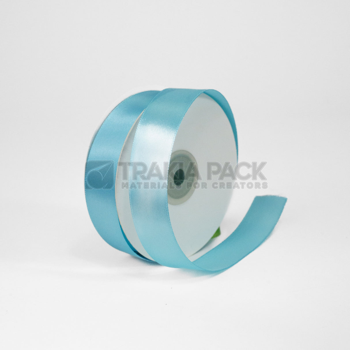 Панделка сатен 2,5см - светло синя