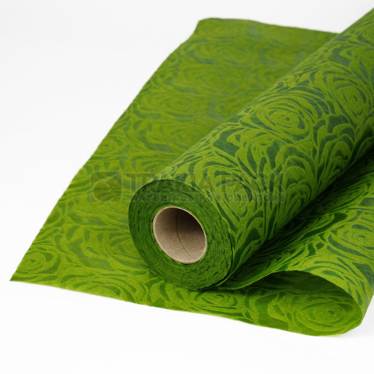 Текстил релеф (рози) 18м/60см - зелен