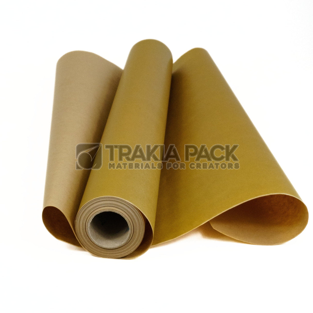 Крафт хартия цветна на ролка 60см/38м - златна