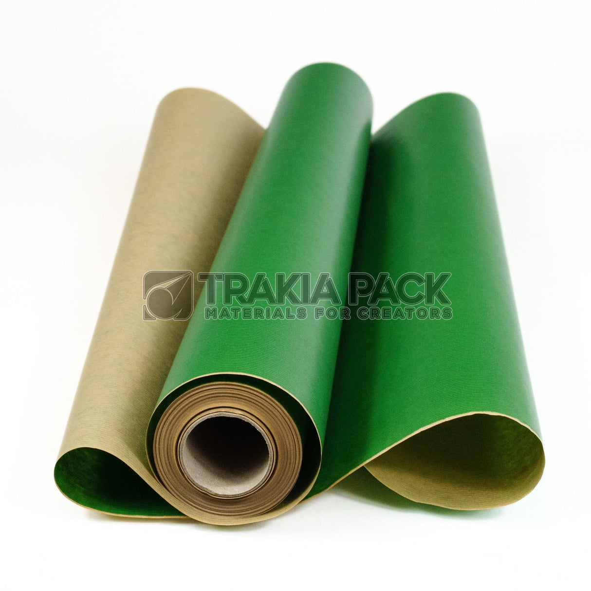 Крафт хартия цветна на ролка 60см/38м - зелена