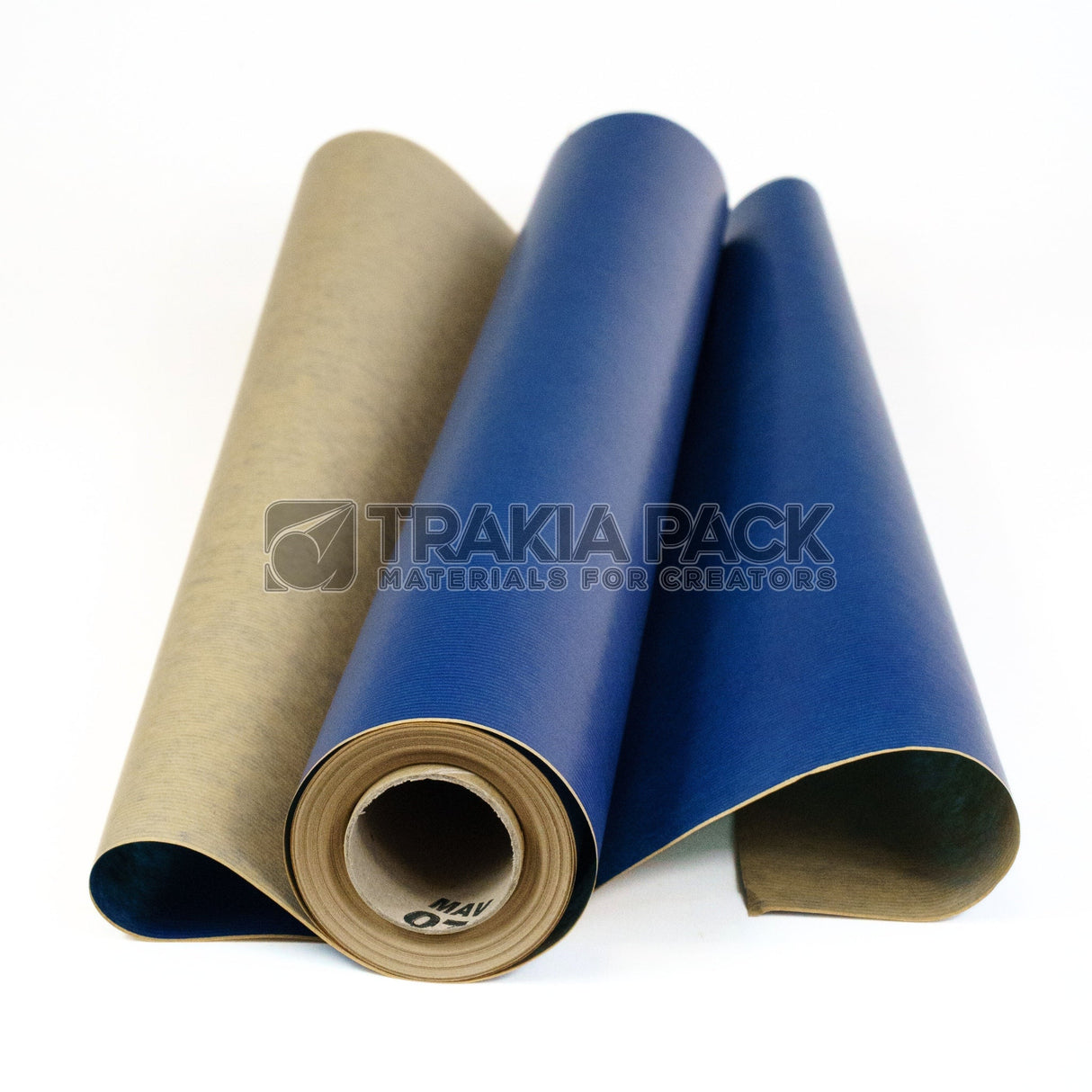 Крафт хартия цветна на ролка 60см/38м - синя