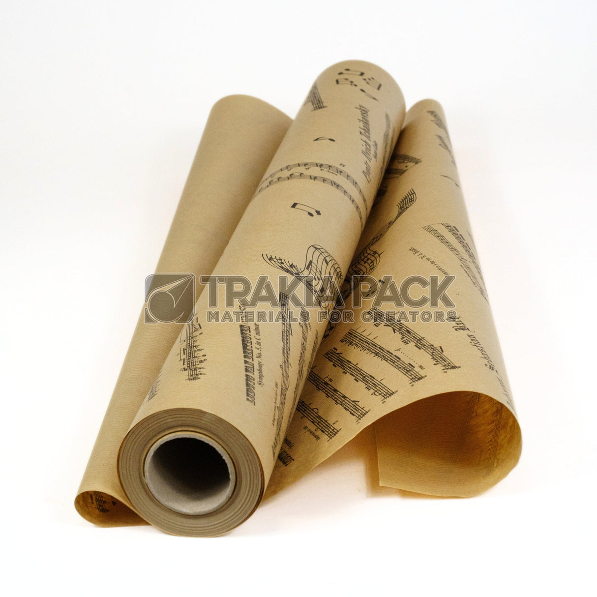 Крафт хартия - принт 60см/38м - Music notes