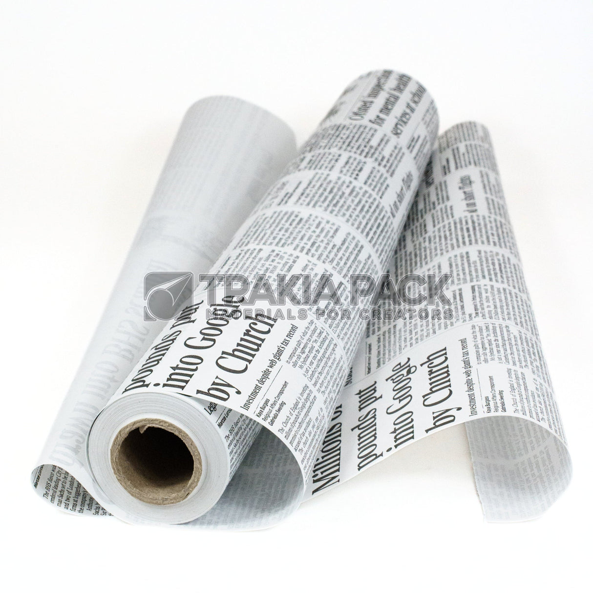 Крафт хартия вестник на ролка  60см/38м - бяла