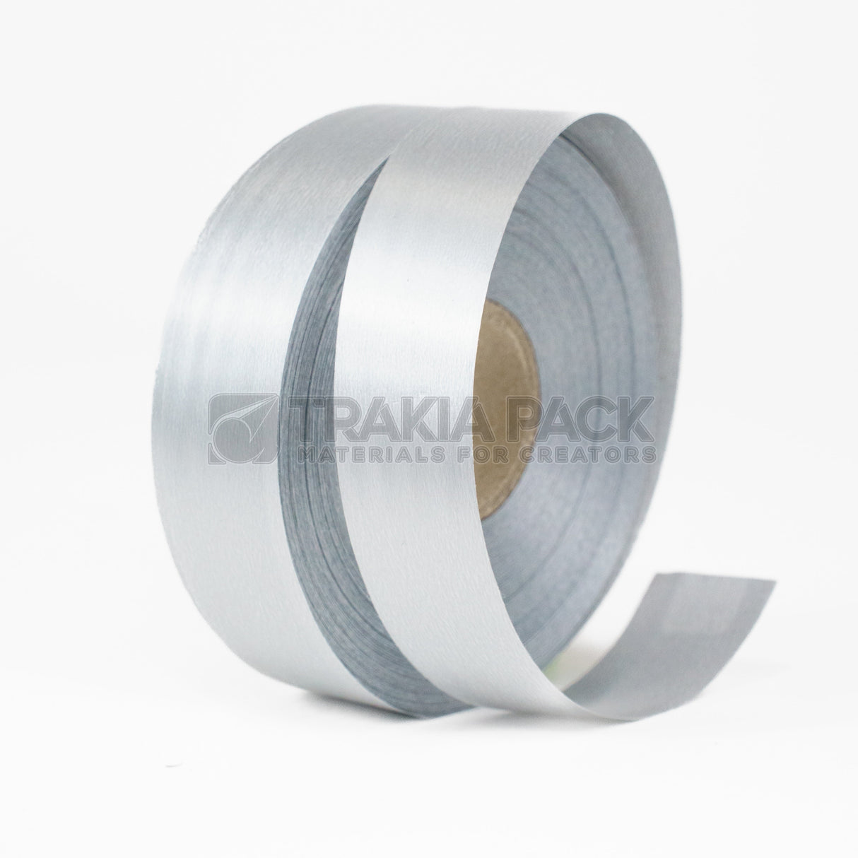 Панделка мат цепеща 3см/68м - сребърна