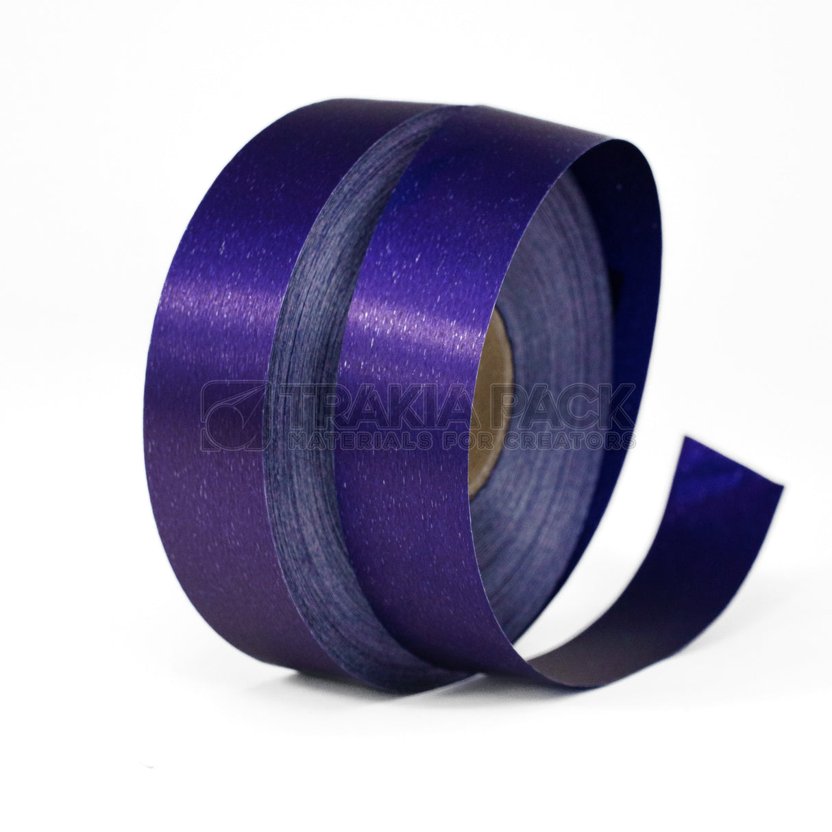 Панделка мат цепеща 3см/68м - кралско синьо