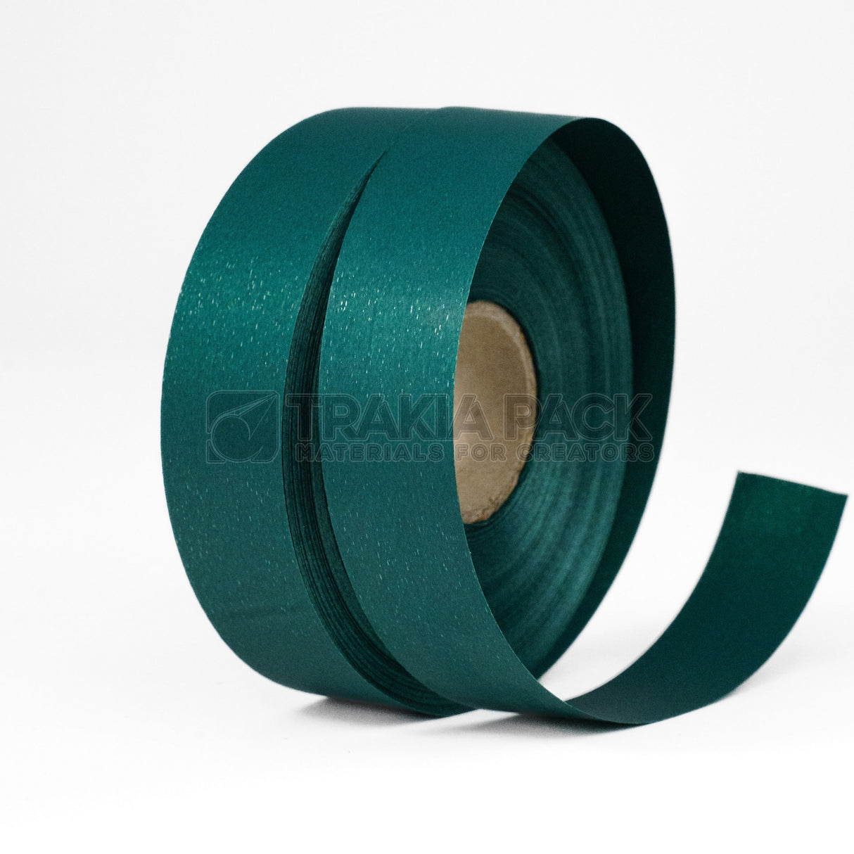 Панделка мат цепеща 3см/68м - петролено зелено