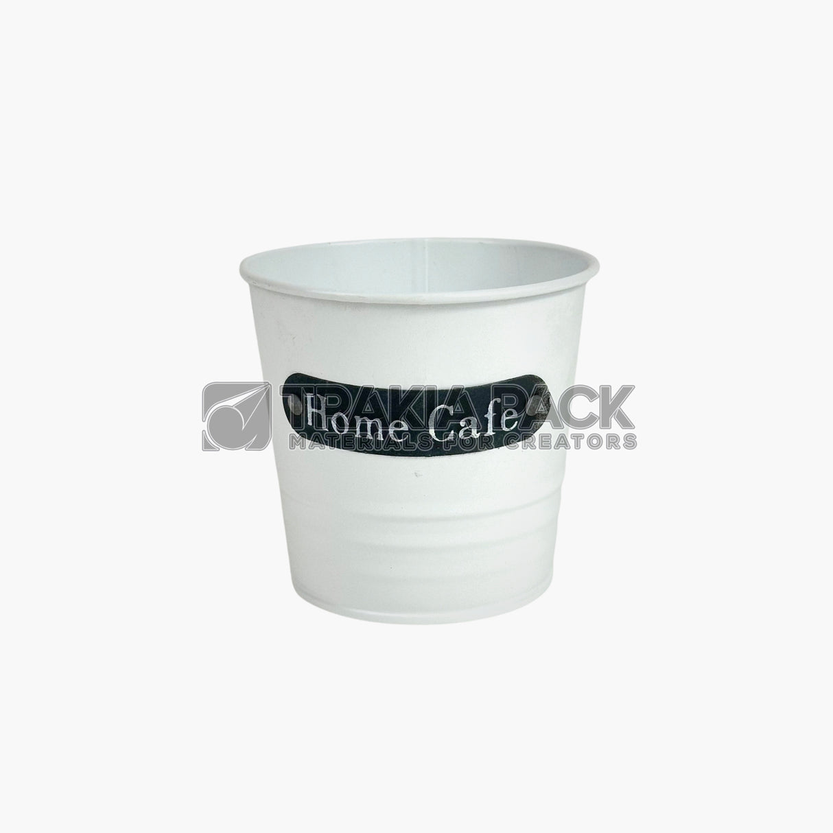 Метална кофичка Home cafe - 10х9см
