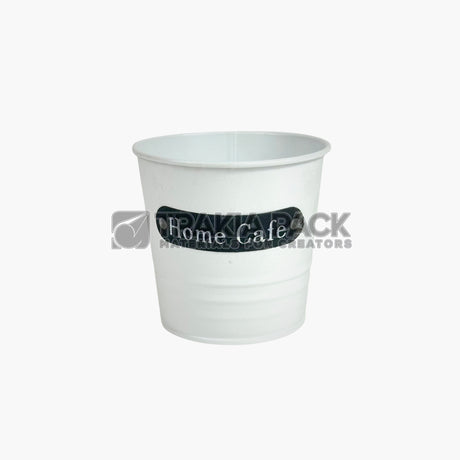Метална кофичка Home cafe - 10х9см