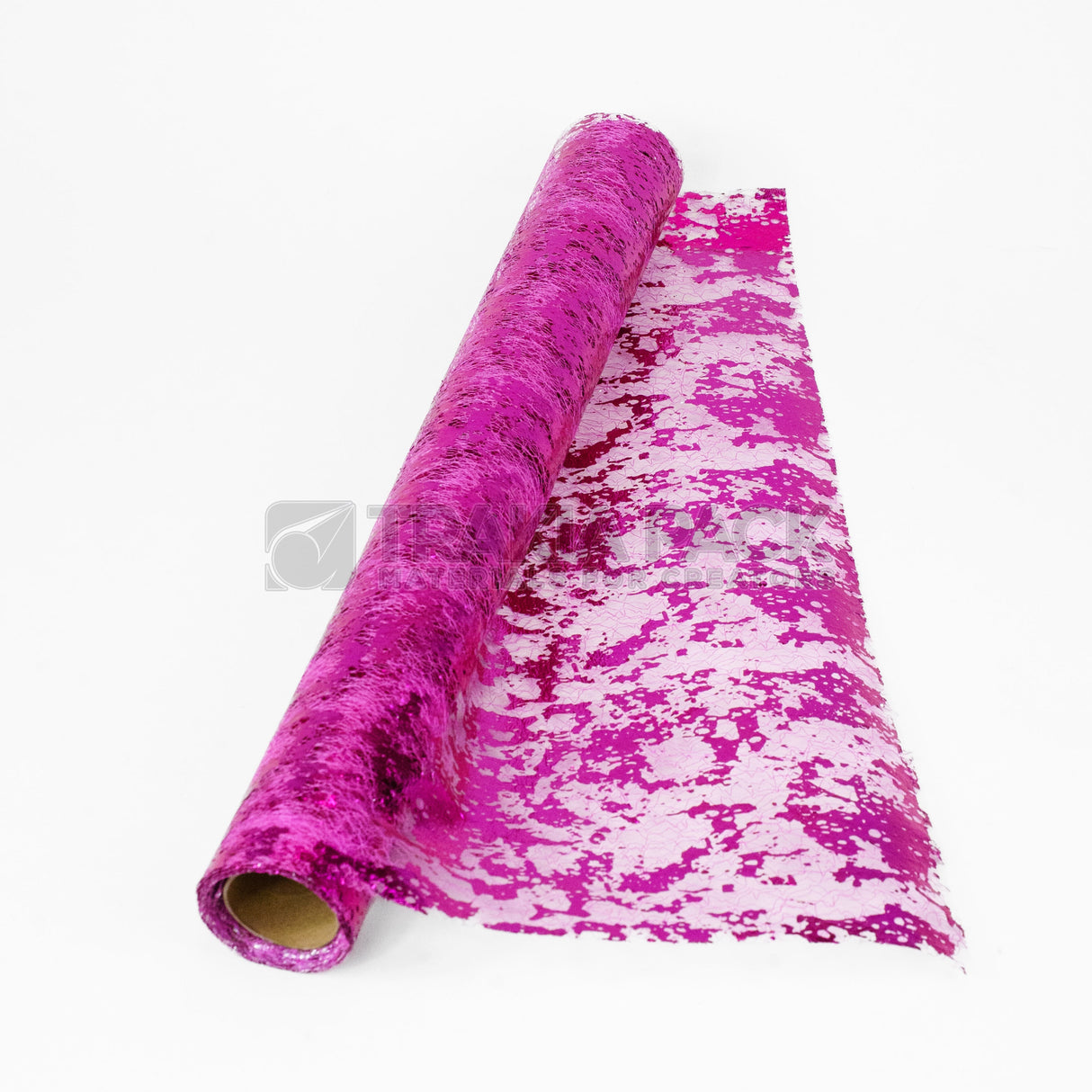 Ролка мрежа блясък 48см/4,8м - циклама