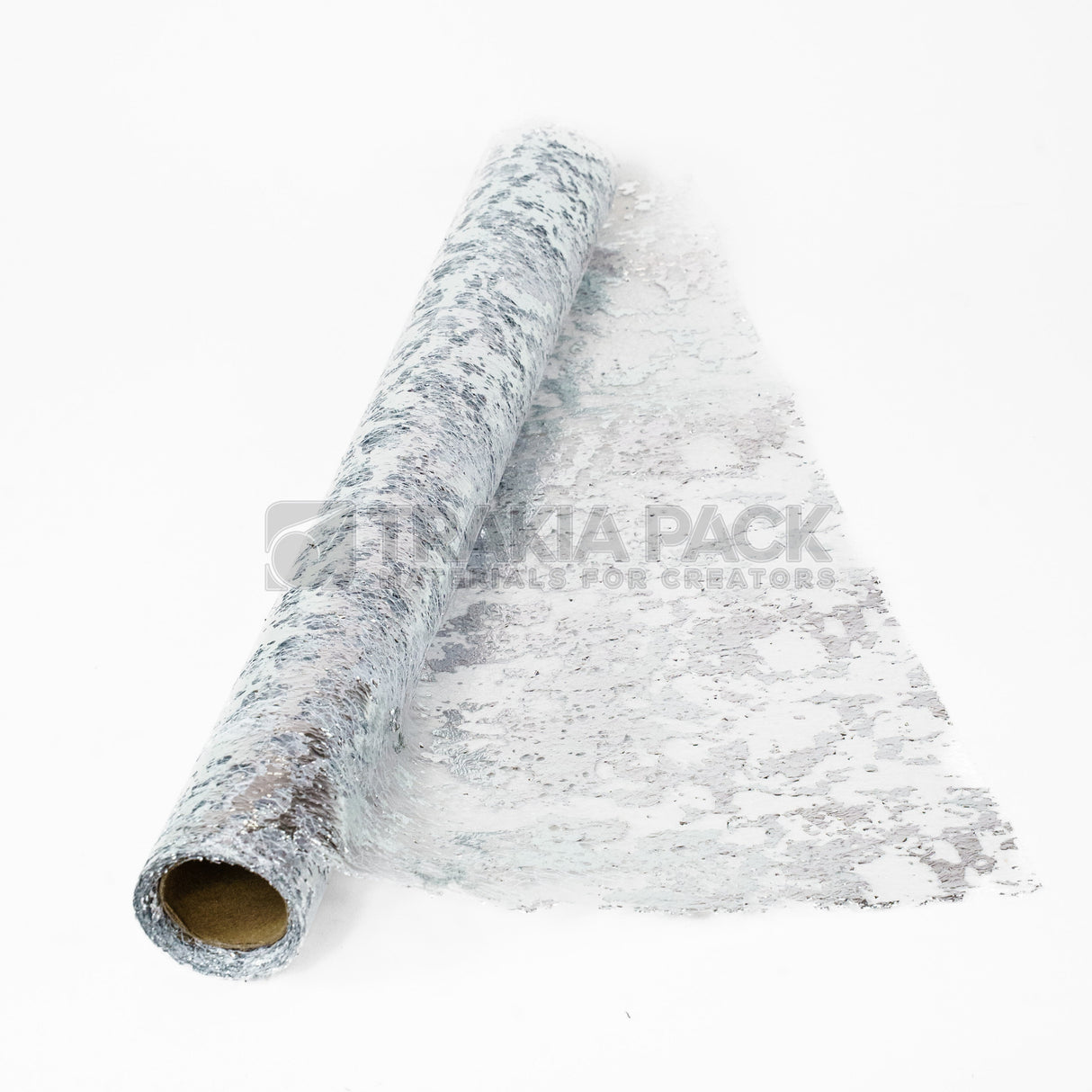 Ролка мрежа блясък 48см/4,8м - сребърна