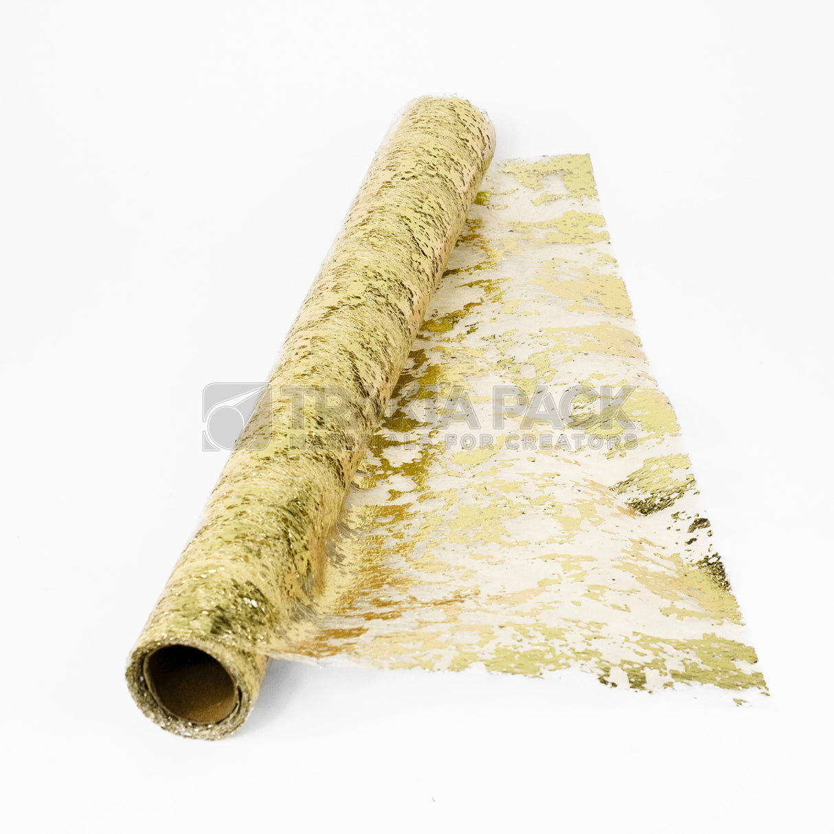 Ролка мрежа блясък 48см/4,8м - златна