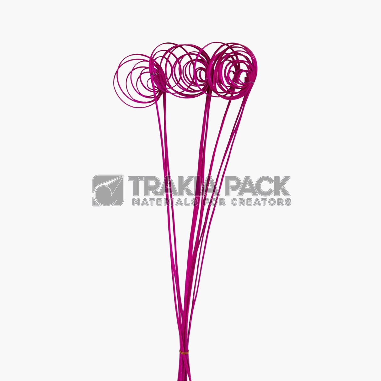 Навита спирала 10бр/60см - розова