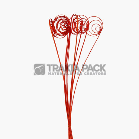 Навита спирала 10бр/60см - оранжева