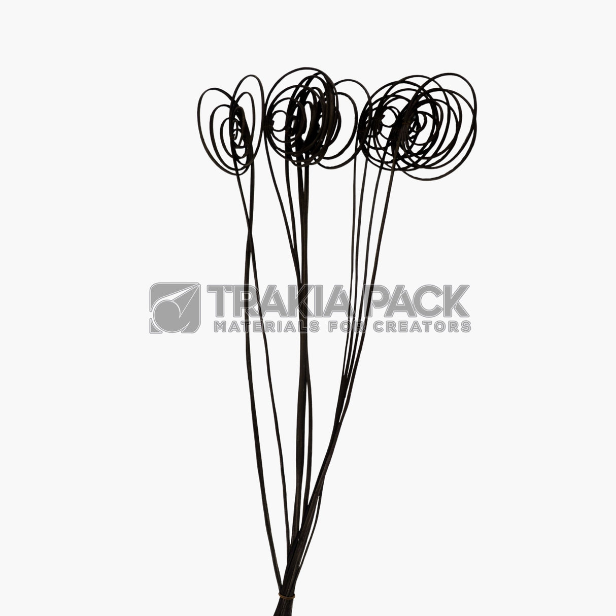 Навита спирала 10бр/60см - черна