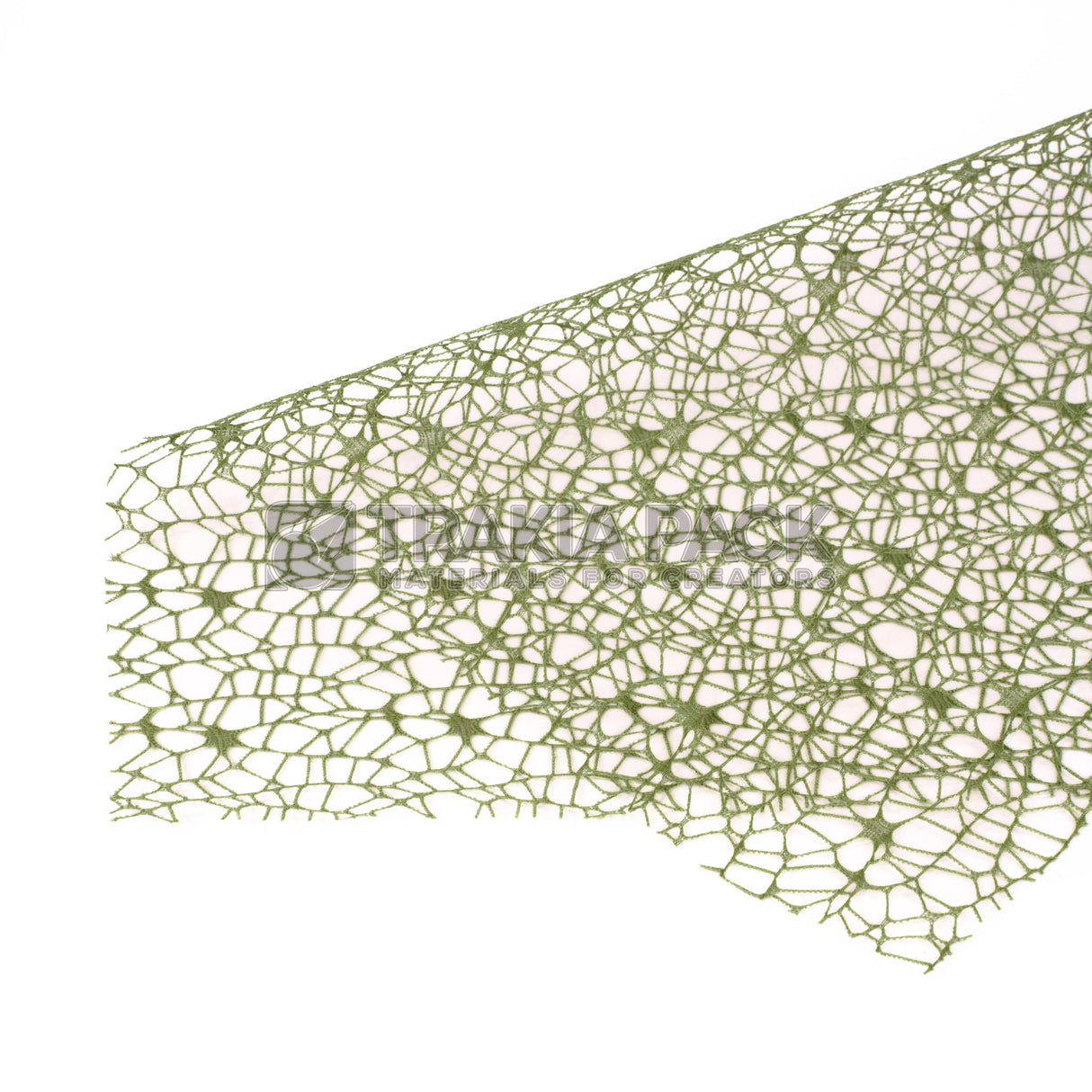 Мрежа едра дантела на пакет 10бр/50х67см - зелена