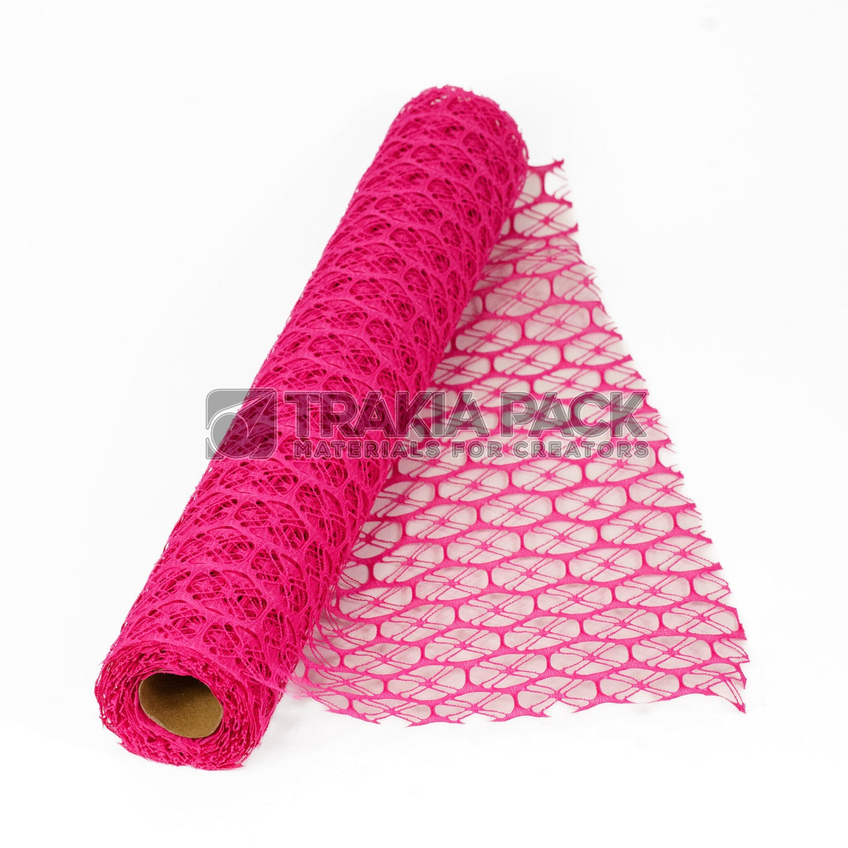 Ролка едра мрежа - 50см/4,5м - циклама