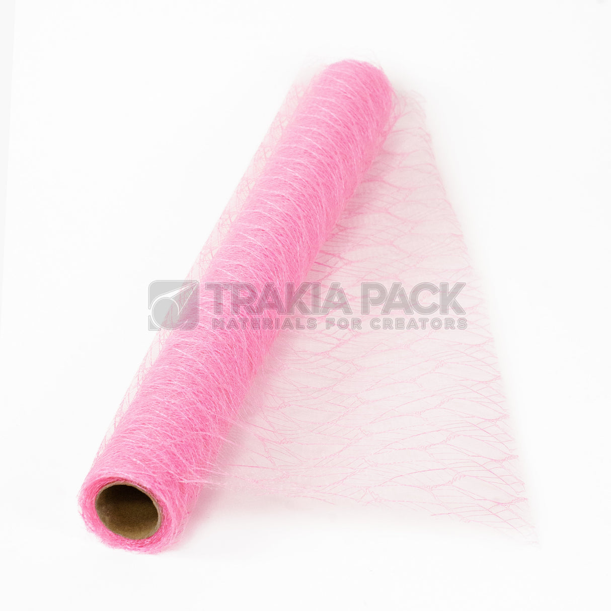 Мрежа паяжина 50см/4,5м - розова