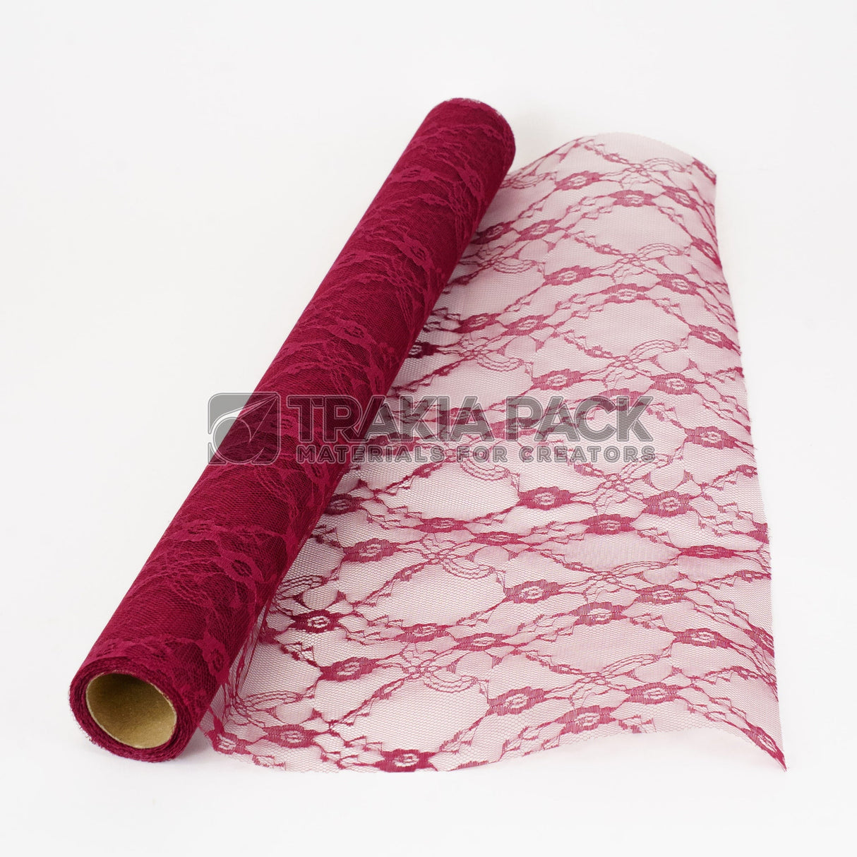 Ролка мрежа на розички перде 50см/4,5м - бордо