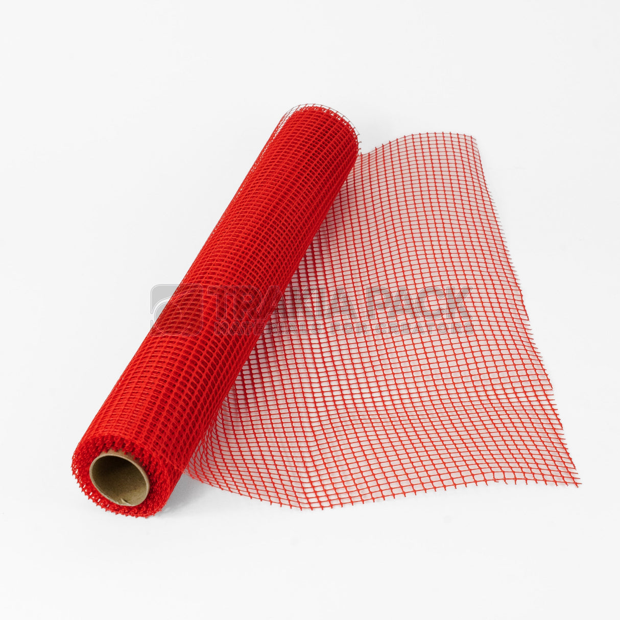 Ролка мрежа на квадрати 50см/4,5м - червена