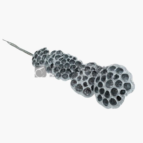 Лотус на пръчка сребърен 5бр/65см